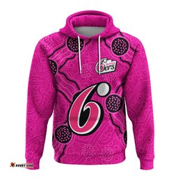 sydney sixers hoodie aboriginal dot painting