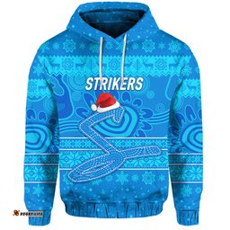 custom personalised adelaide strikers hoodie christmas simple style