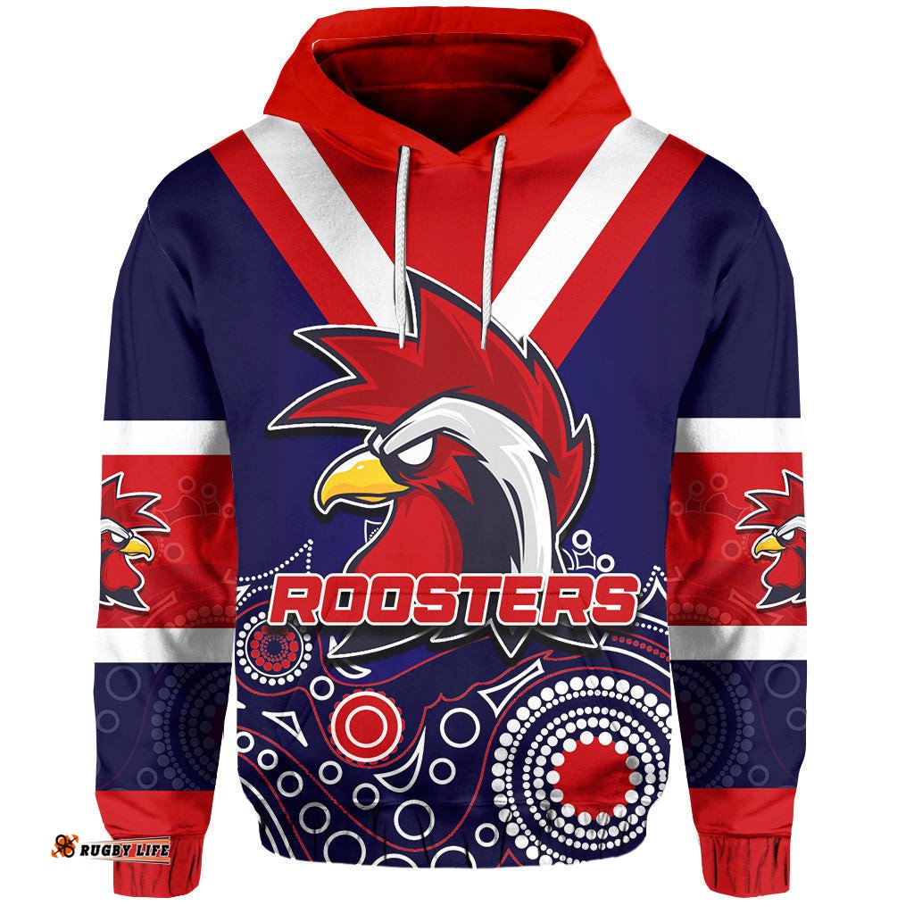 Roosters Hoodie Aboriginal