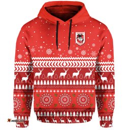 dragons hoodie christmas st george illawarra