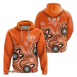 perth scorchers hoodie aboriginal art