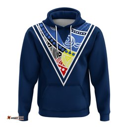 custom personalised cricket victoria hoodie indigenous dot painting art