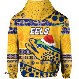 parramatta eels hoodie christmas simple style gold