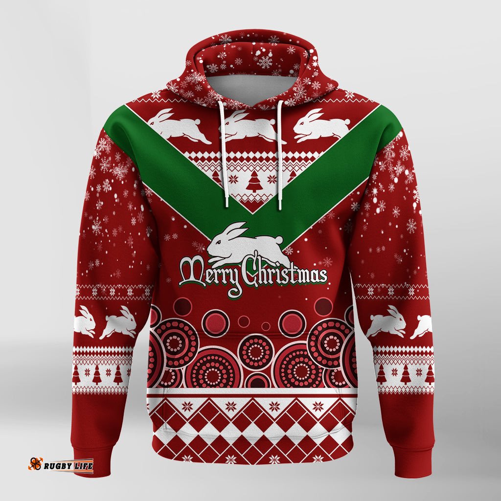 aboriginal art the bunnies merry christmas hoodie