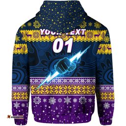custom personalised melbourne storm hoodie christmas simple style navy