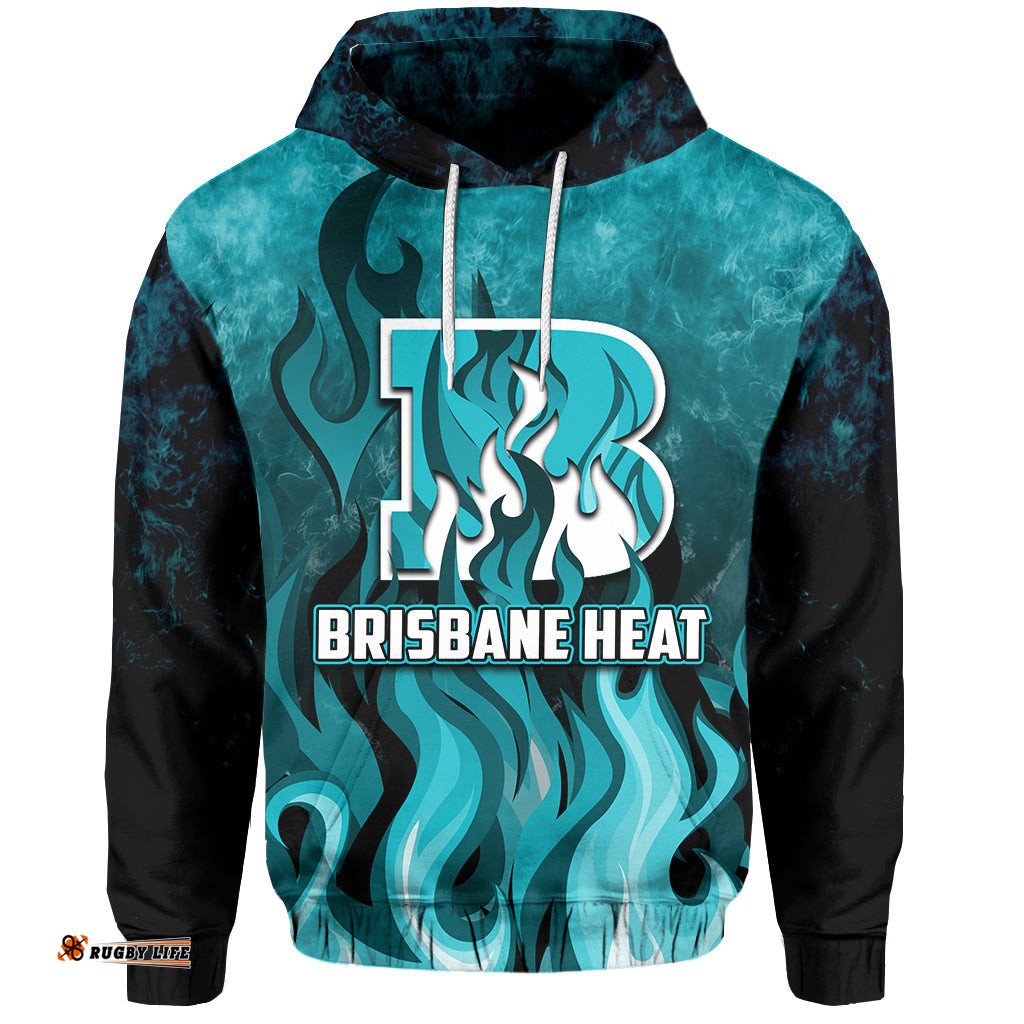 custom personalised and numberbrisbane heat hoodie cricket special style