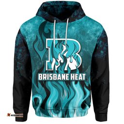 custom personalised and numberbrisbane heat hoodie cricket special style
