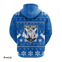 canterbury bankstown bulldogs hoodie christmas ugly style