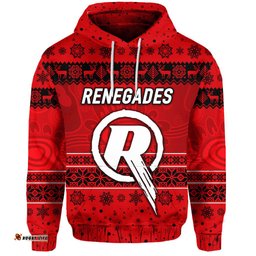 melbourne renegades hoodie christmas simple style