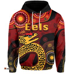 custom personalised parramatta eels hoodie red style