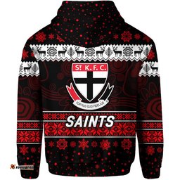st kilda saints hoodie christmas simple style
