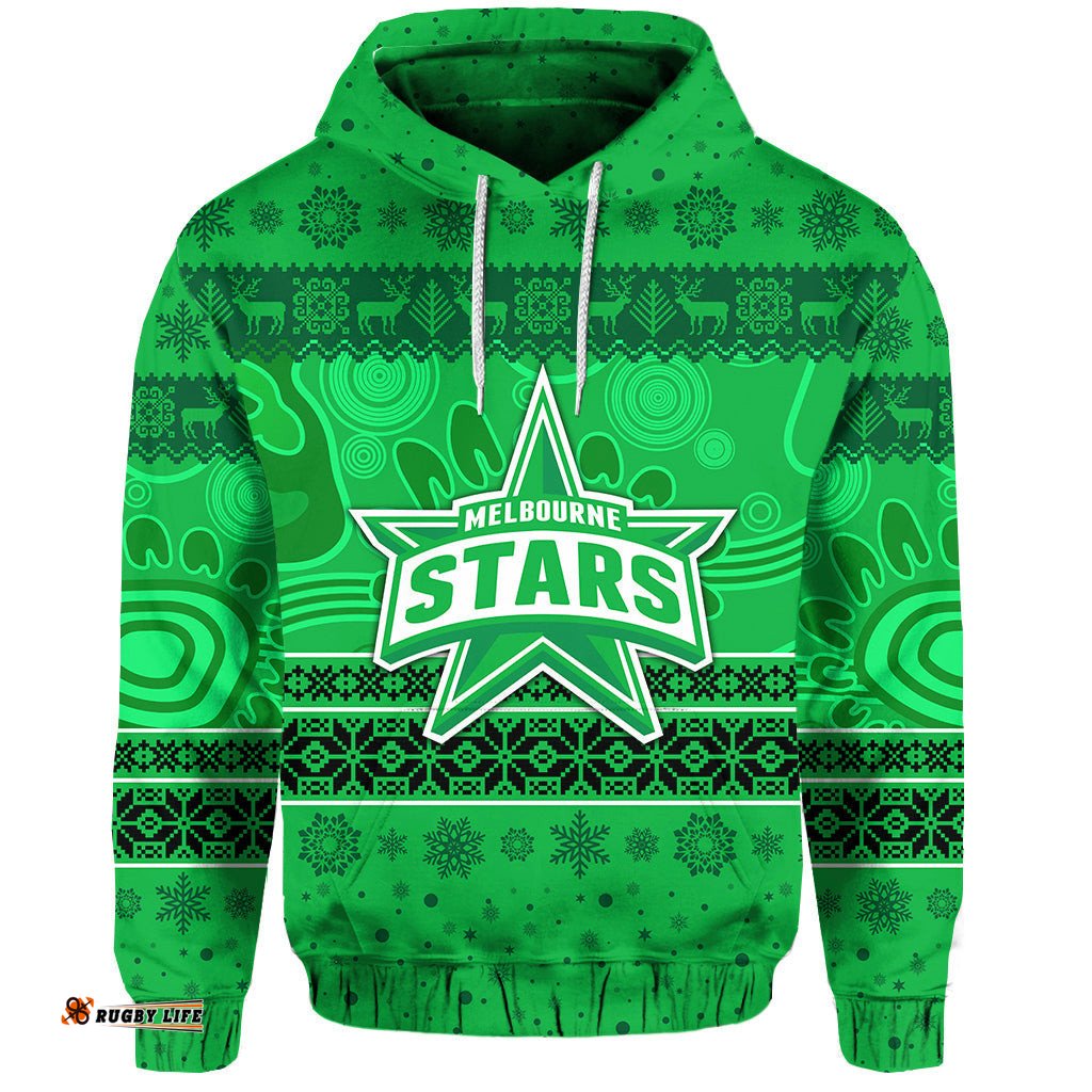 custom personalised melbourne stars hoodie christmas simple style