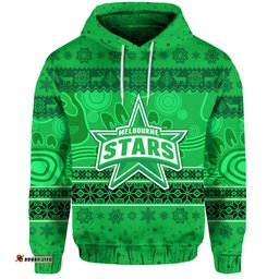 custom personalised melbourne stars hoodie christmas simple style