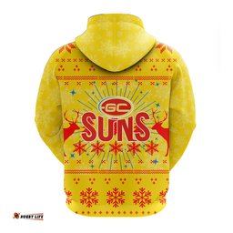 gold coast suns hoodie christmas ugly style