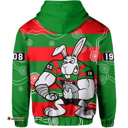 custom personalised rabbitohs hoodie south sydney