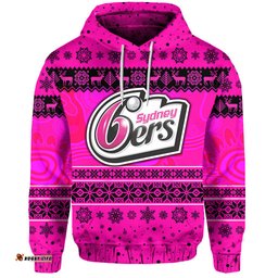 sydney sixers hoodie christmas simple style