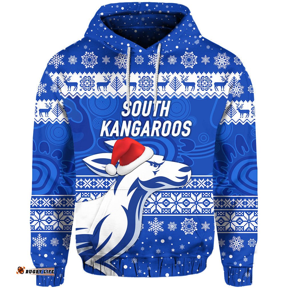 custom personalised south alice football club hoodie christmas kangaroos simple style