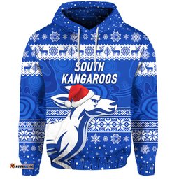 custom personalised south alice football club hoodie christmas kangaroos simple style