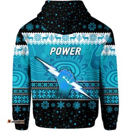 port adelaide power hoodie christmas simple style