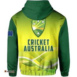 cricket australia hoodie simple style