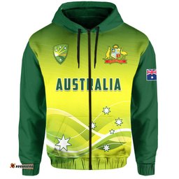 cricket australia hoodie simple style