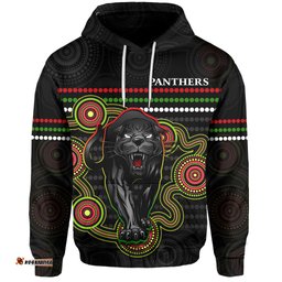 panthers indigenous hoodie version black alternate