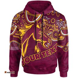 broncos rugby hoodie custom super indigenous broncos hoodie rlt13