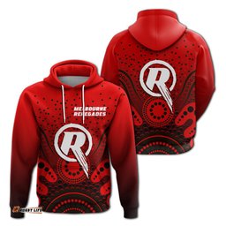 melbourne renegades hoodie aboriginal style of dot