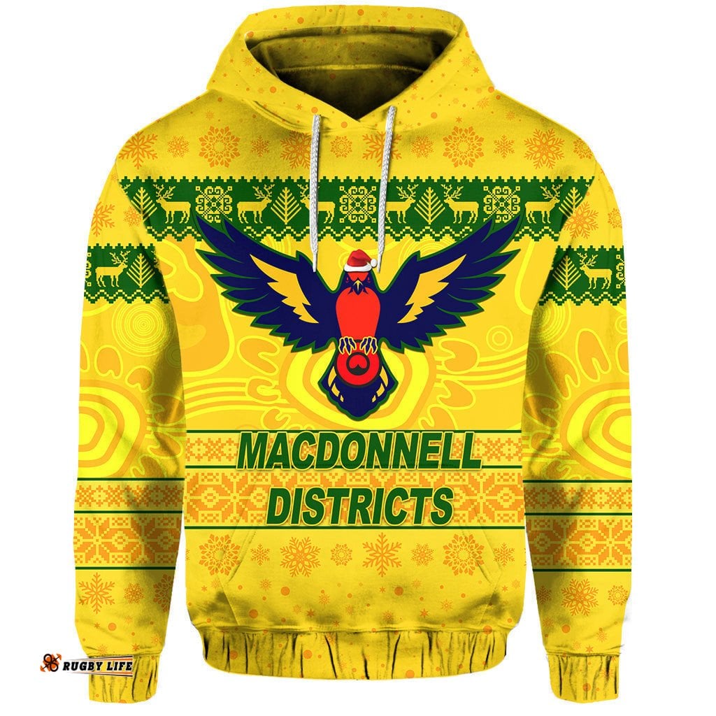 macdonnell districts hoodie christmas simple style