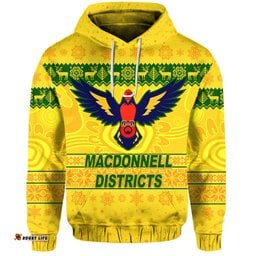 macdonnell districts hoodie christmas simple style
