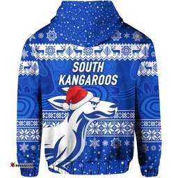 south alice football club hoodie christmas kangaroos simple style