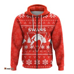 sydney swans hoodie christmas ugly style