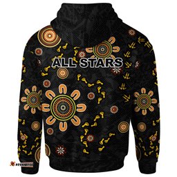 all stars rugby hoodie custom indigenous all stars hoodie rlt13