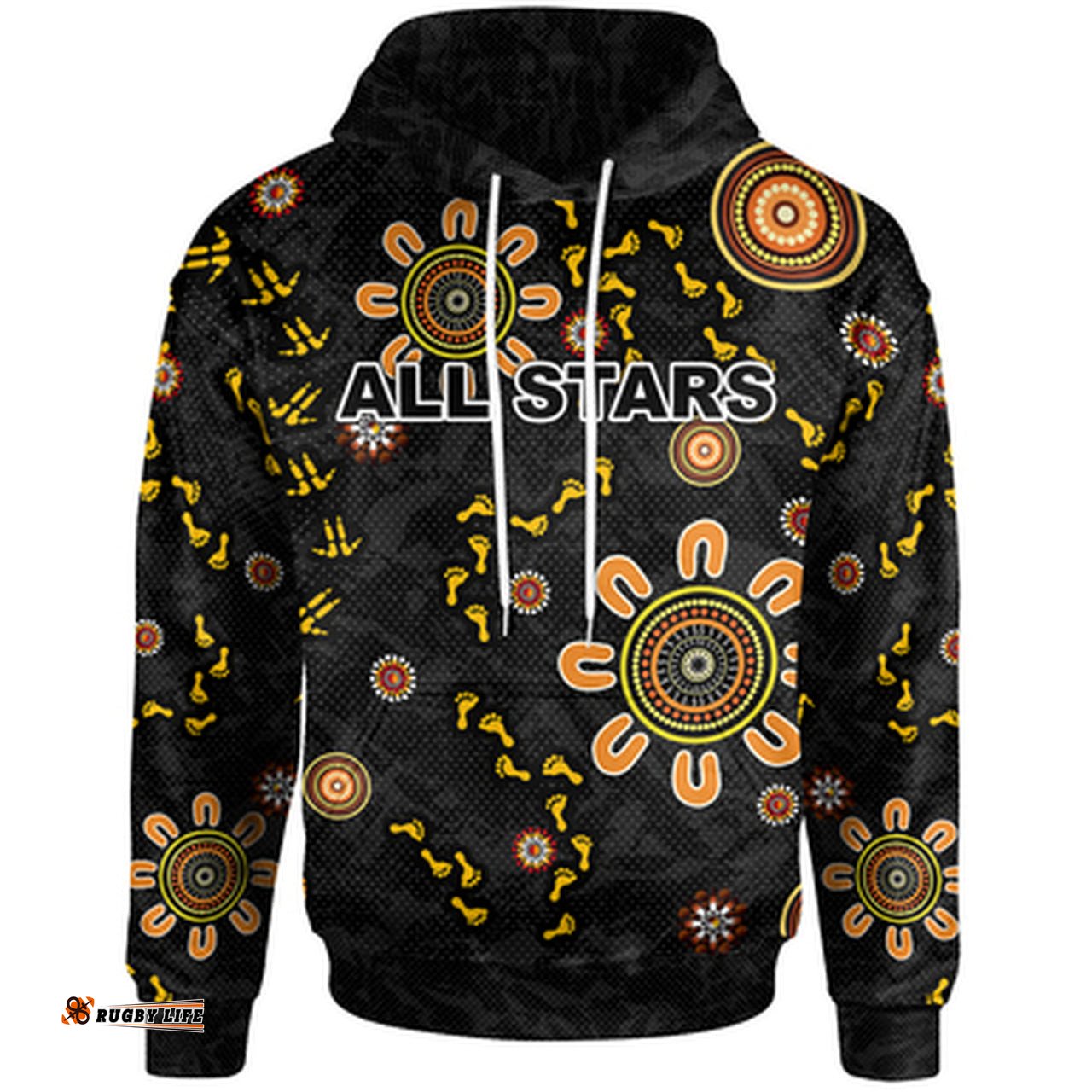 all stars rugby hoodie custom indigenous all stars hoodie rlt13