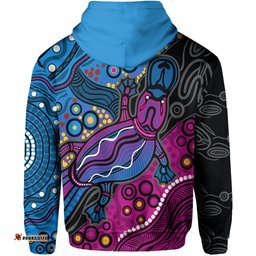 aboriginal platypus hoodie tribal no3