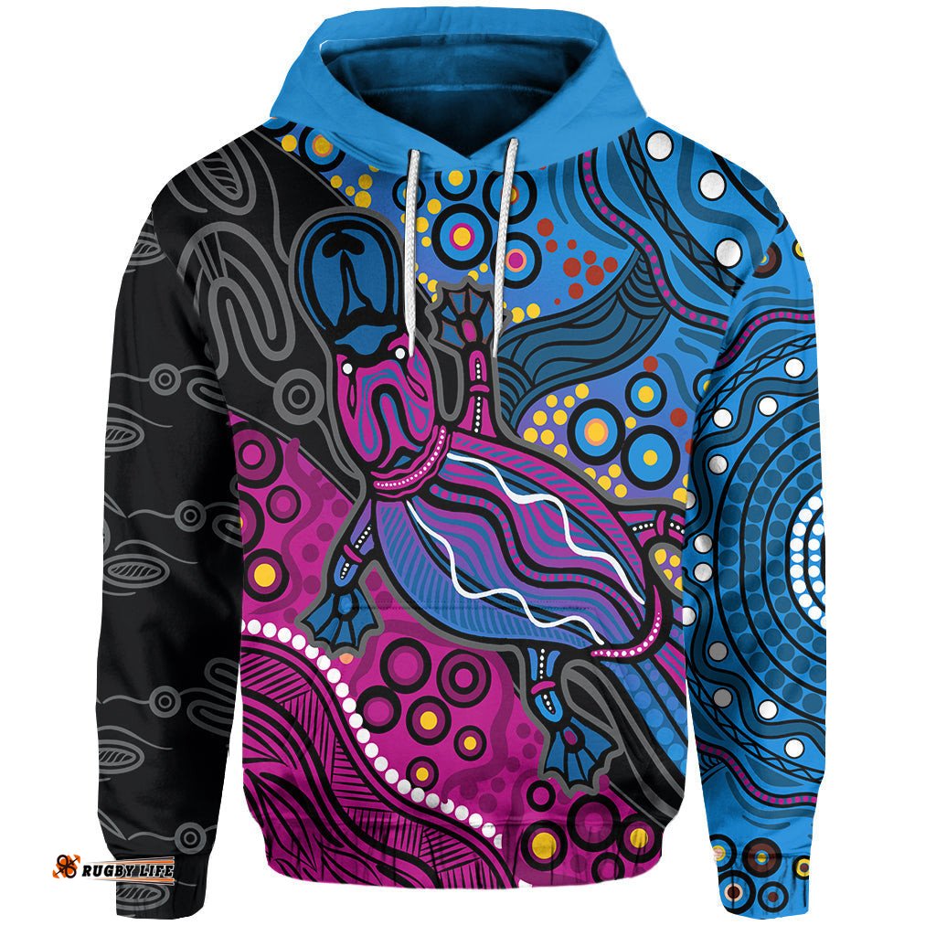 aboriginal platypus hoodie tribal no3
