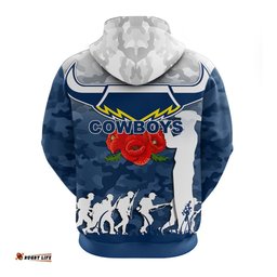 north queensland cowboys anzac day camo hoodie