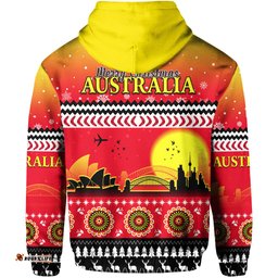 australia christmas hoodie proud sydney opera house