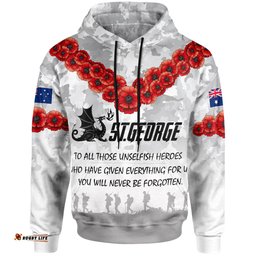 stgeorge rugby hoodie custom anzac stgeorge hoodie rlt13
