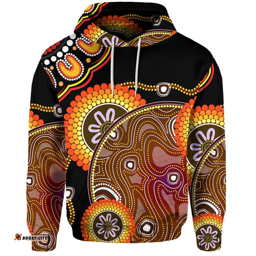 aboriginal hoodie sun rise indigenous vibes
