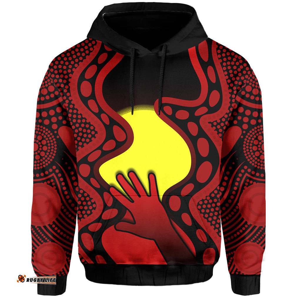 custom personalised aboriginal australians hoodie simple but significant