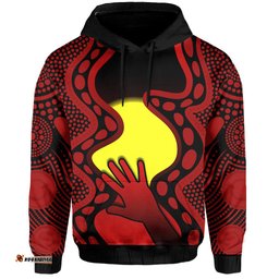 custom personalised aboriginal australians hoodie simple but significant