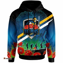 titans rugby hoodie custom anzac titans rugby logo hoodie rlt13