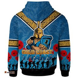 titans rugby hoodie custom anzac titans hoodie rlt13