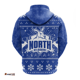 north melbourne hoodie christmas ugly style