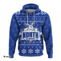 north melbourne hoodie christmas ugly style