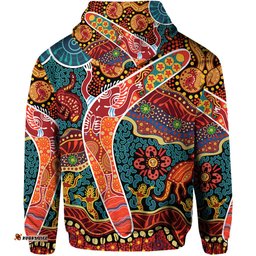 aboriginal boomerang hoodie indigenous