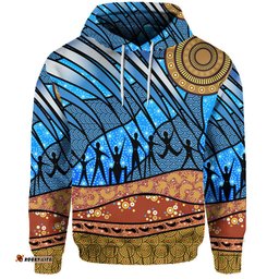 aboriginal naidoc indigenous people hoodie
