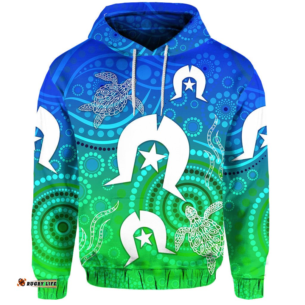 aboriginal torres strait islands hoodie simple style