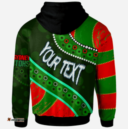 rabbitohs aboriginal rugby hoodie the indigenous bunniess army rlt13